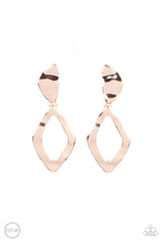Load image into Gallery viewer, Industrial Gallery - Rose Gold Earrings