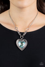 Load image into Gallery viewer, Heart Full of Fabulous - Blue Necklace
