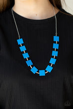 Load image into Gallery viewer, Hello, Material Girl - Blue Necklace