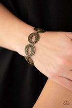 Load image into Gallery viewer, Cut It Out! - Brass Bracelet