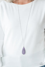 Load image into Gallery viewer, Tiki Tease - Purple Necklace