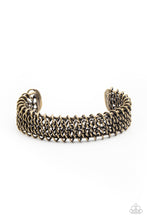 Load image into Gallery viewer, Gridlock - Brass Bracelet