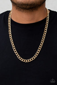 Full Court - Gold Necklace