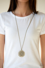 Load image into Gallery viewer, Mandala Melody - Brass Necklace