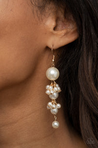 Ageless Applique - Gold Earrings