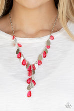 Load image into Gallery viewer, Sailboat Sunsets - Red Necklace