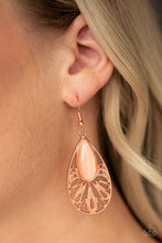 Load image into Gallery viewer, Glowing Tranquility - Copper Earrings