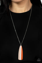 Load image into Gallery viewer, Grab a Paddle - Orange Necklace