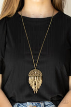 Load image into Gallery viewer, Canopy Cruise - Brass Necklace