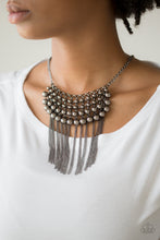 Load image into Gallery viewer, DIVA-de and Rule - Black Gunmetal Necklace