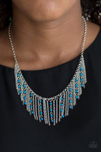 Load image into Gallery viewer, Harlem Hideaway - Blue Necklace