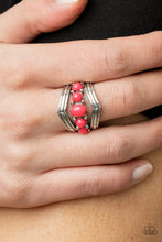 Load image into Gallery viewer, Show-Stopping Chevron - Pink Ring