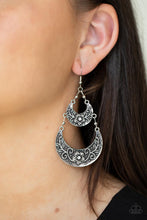 Load image into Gallery viewer, Springtime Gardens - White Earrings