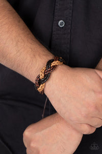 On Adventure Time - Brown Sliding Knot Bracelet