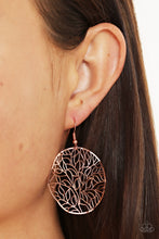 Load image into Gallery viewer, Autumn Harvest - Copper Earrings