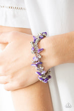 Load image into Gallery viewer, Plentiful Pebbles - Purple Bracelet