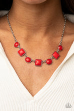 Load image into Gallery viewer, Trend Worthy - Red Necklace