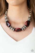 Load image into Gallery viewer, Colorfully Confident - Red Necklace