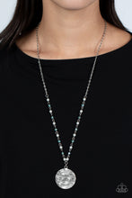 Load image into Gallery viewer, Serving the Lord - Blue Necklace