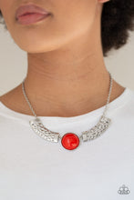 Load image into Gallery viewer, Egyptian Spell - Orange Necklace