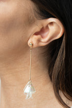 Load image into Gallery viewer, Keep Them In Suspense - Gold Post Earrings