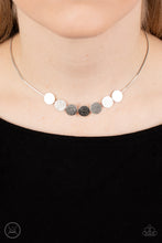 Load image into Gallery viewer, Slimmer Glimmer - Silver Choker Necklace