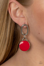 Load image into Gallery viewer, Drop a TINT - Red Post Earrings