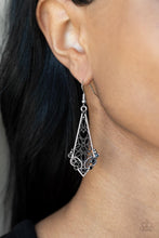 Load image into Gallery viewer, Casablanca Charisma - Black Earrings