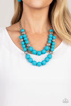 Load image into Gallery viewer, Vivid Vanity - Blue Necklace