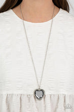 Load image into Gallery viewer, Prismatically Twitterpated - Silver Necklace