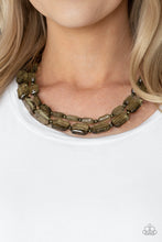 Load image into Gallery viewer, Ice Bank - Brass Necklace