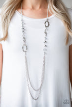 Load image into Gallery viewer, Modern Girl Glam - Silver Necklace