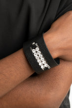 Load image into Gallery viewer, Runway Rebellion - Black Bracelet