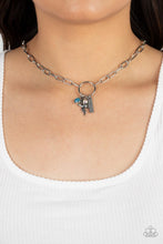 Load image into Gallery viewer, Inspired Songbird - Blue Necklace