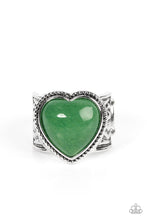 Load image into Gallery viewer, Stone Age Admirer - Green Ring