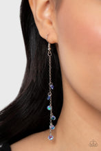 Load image into Gallery viewer, Extended Eloquence - Blue Earrings