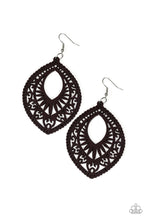 Load image into Gallery viewer, Coachella Gardens - Brown Earrings
