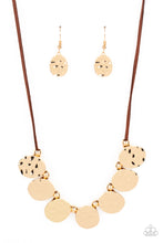 Load image into Gallery viewer, Turn Me Loose - Brown Necklace