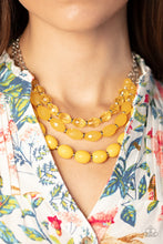 Load image into Gallery viewer, Tropical Hideaway - Yellow Necklace