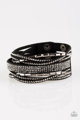 Tough Girl Glamour - Black Bracelet