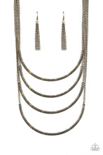 Load image into Gallery viewer, It Will Be Over MOON - Brass Necklace