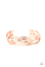 Load image into Gallery viewer, Woven Wonder - Copper Bracelet