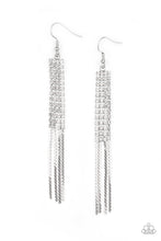 Load image into Gallery viewer, Rhinestone Romance - White Earrings