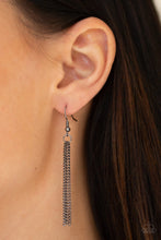 Load image into Gallery viewer, Timelessly Tasseled - Black Necklace