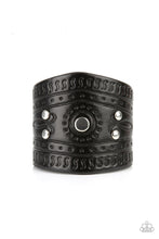Load image into Gallery viewer, Orange County - Black Snap Bracelet