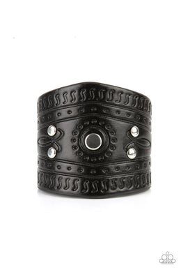 Orange County - Black Snap Bracelet