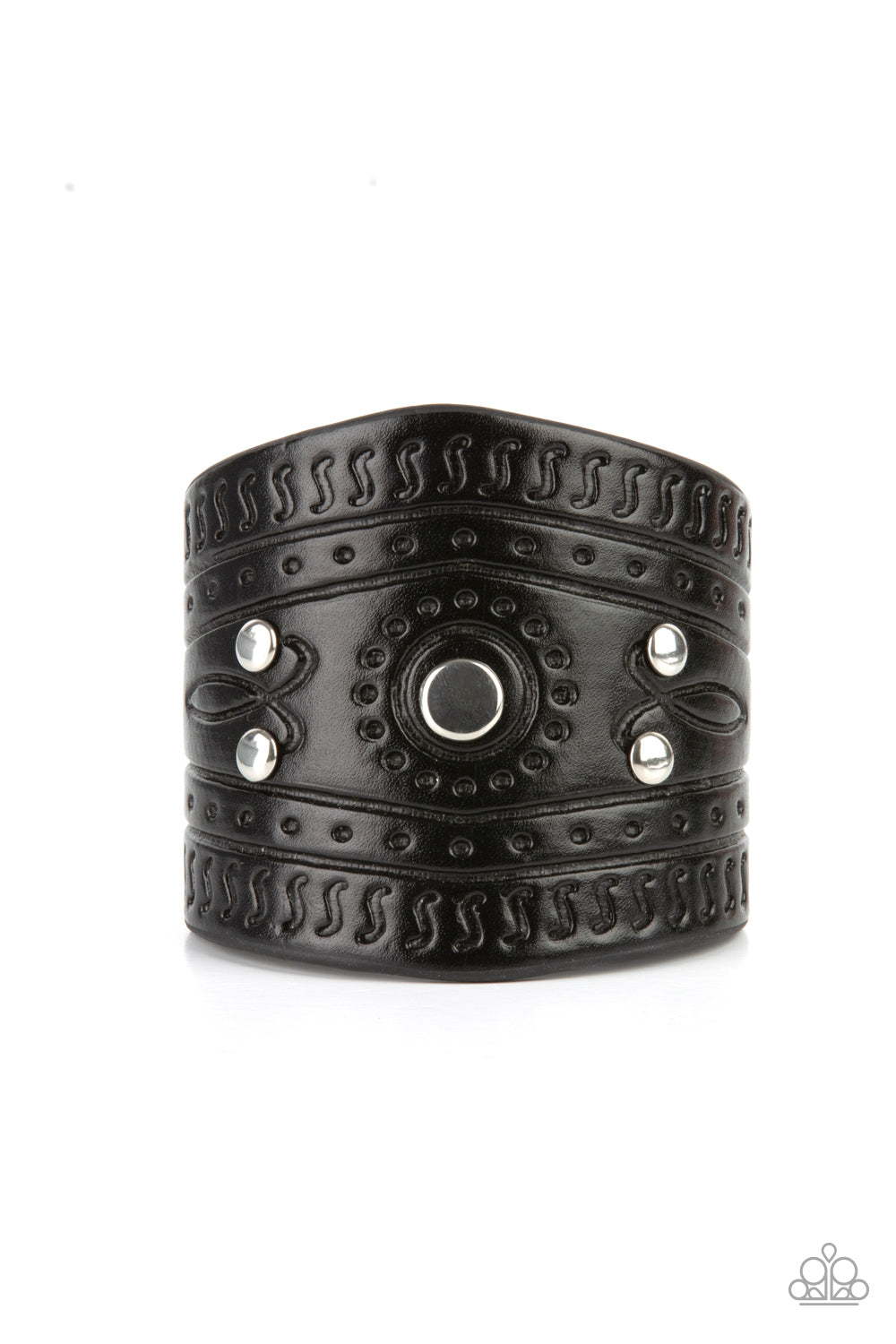 Orange County - Black Snap Bracelet