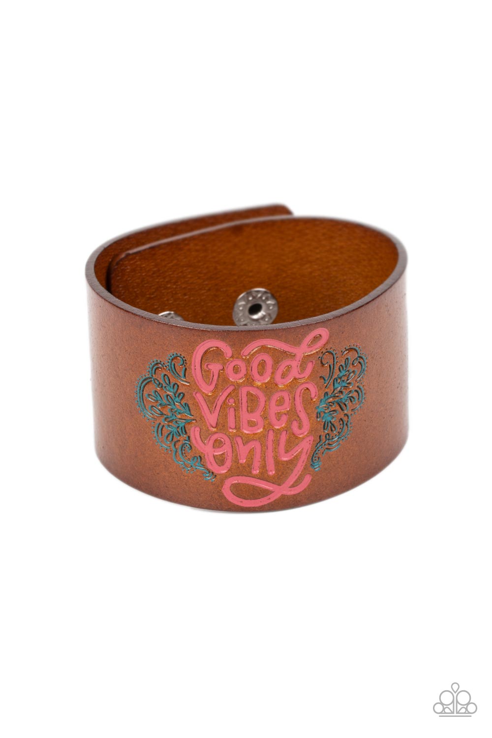 Easy Energy - Pink Snap Bracelet