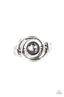 Celestial Karma - Black Dainty Ring