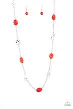 Load image into Gallery viewer, Glossy Glamorous - Red Necklace